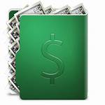 Dollars Folder Cash Icon Icons Softicons