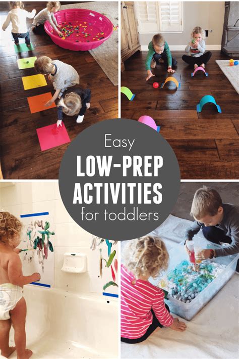 Quick Easy Activities For Toddlers Toddler Approved