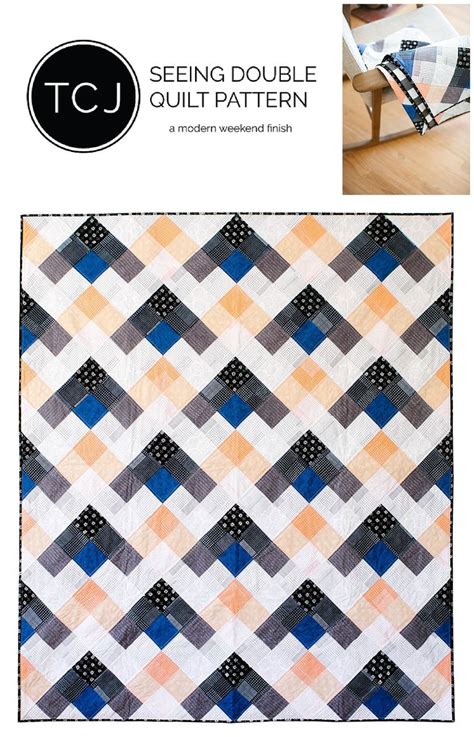 Seeing Double Quilt Pattern Pdf Quilt Patterns Double Quilt Quilts