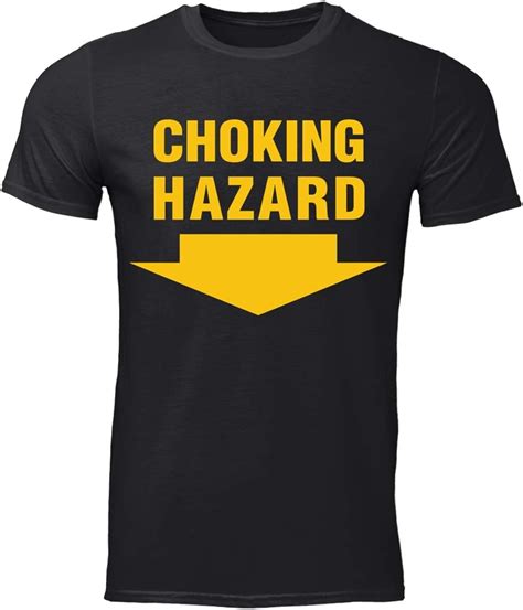 Micerice Choking Hazard T Shirt Amazon Co Uk Clothing
