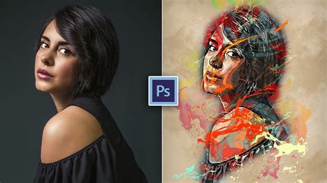 Photo Manipulation Tutorial Mix Art Photoshop Brush Portrait Editing Youtube