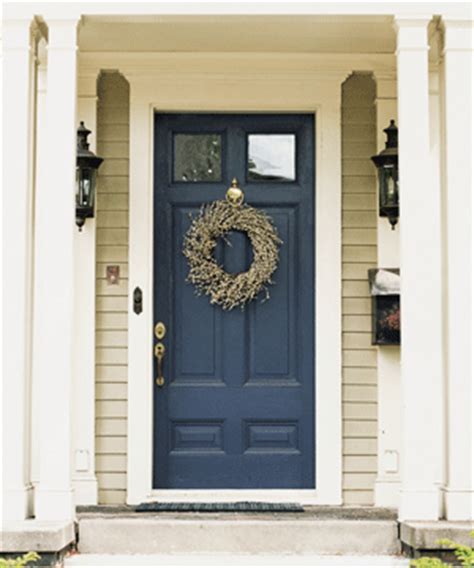 And i need a shutter and front door color ideas. Indigo Blue front doors! - Front Door Freak