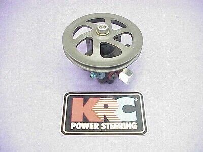 Krc Mfg Power Steering Pump With V Belt Pulley Imca Ump Wissota Race Car Ebay