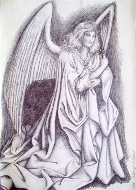 Angel Drawing By Aikisugi On Deviantart