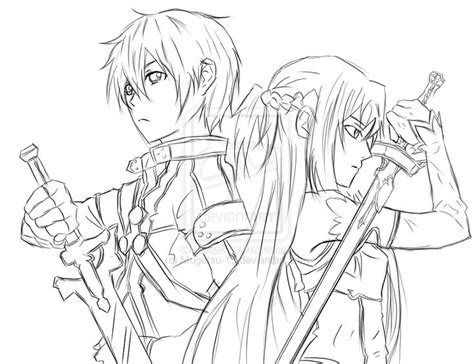 23 best sword art online coloring images on Pinterest | Sword art