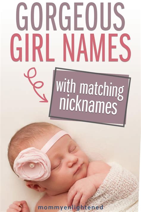 Best Baby Girl Names With Nicknames Includes Meanings Origin Artofit