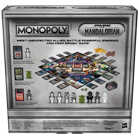 Monopoly Star Wars The Mandalorian Edition Board Game Inspired By