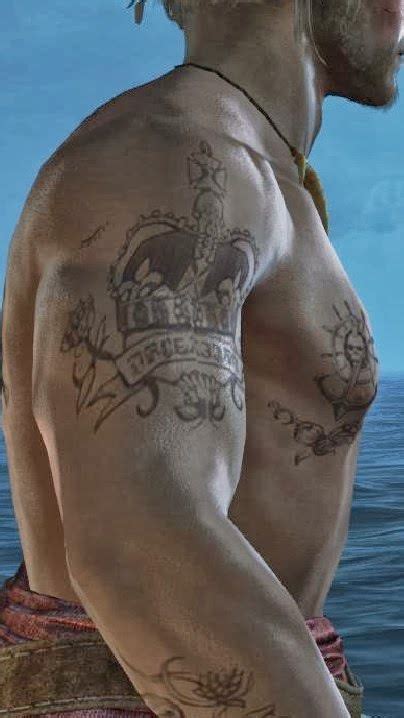 Edward Kenway Tattoos Assassins Creed Assassins Creed Black Flag