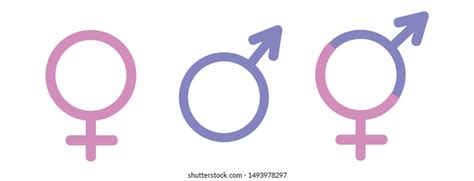 Male Female Symbol Set Gender Icon Stock Vector Royalty Free 1890629779 Shutterstock