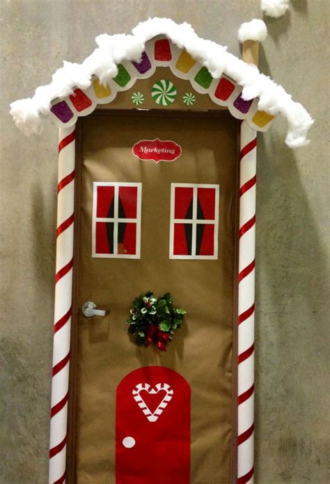 Christmas Door Decorating Ideas The Xerxes