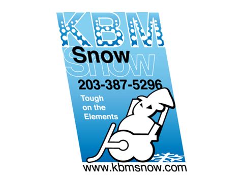 Kbm Snow Plowing Logo By Gershdude