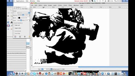 The photo and the stencil will have a lot of detail. How to create a graffiti stencil (Lesson 2, cleaning up in ...
