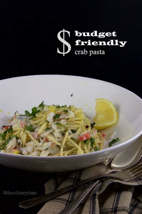 These pasta recipes use penne for the base but become so much more with simple, flavorful ingredient additions. Crab Pasta with Lemon - The Culinary Chase | Recipe | Crab ...