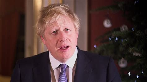 Boris Johnson Wishes Nation Merry Little Christmas Youtube