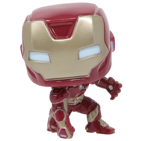 Funko Pop Marvel Avengers Game Iron Man Stark Tech Suit Red
