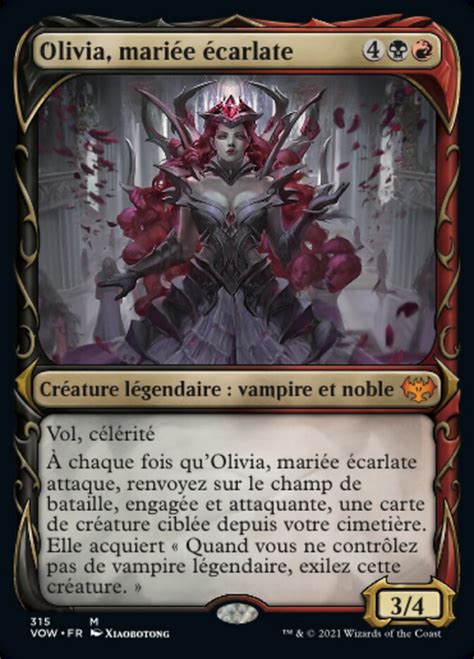 Olivia Mariée écarlate Olivia Crimson Bride Magic The Gathering