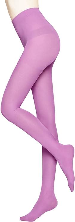 Moochi Women Denier Semi Opaque Tights Purple Amazon Ca Clothing Accessories