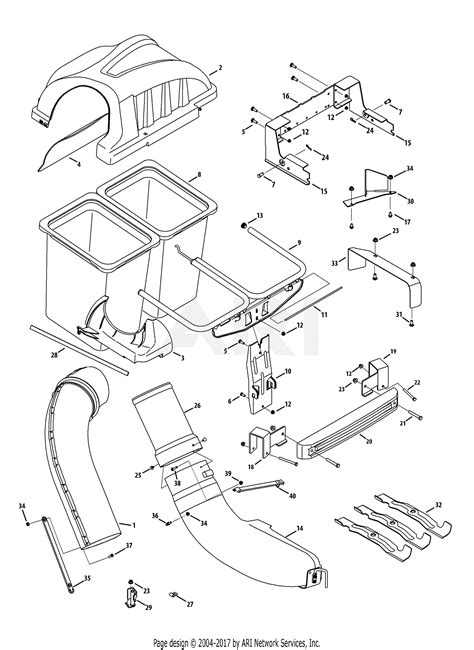 Mtd 19b70004oem Twin Rear Bagger Owners Manual