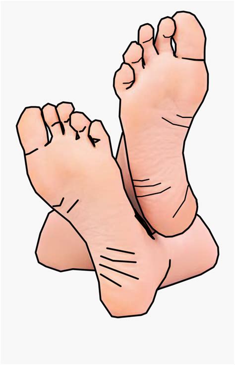 Clipart Of Feet Foot And Toe Toe Transparent Cartoon Free