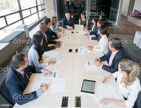 Business Meeting At The Office Stock Photo - Download Image Now - iStock