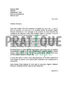 Lettre de motivation pour un emploi d'expert en assurances débutant