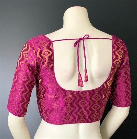 Pin On Indian Readymade Saree Blouses