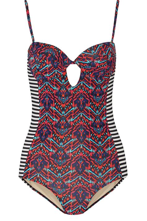 Shop On Sale Tart Collections Reese Cutout Printed Swimsuit Browse