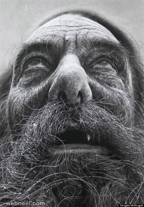 Beautiful And Realistic Charcoal Drawings For Your Inspiration