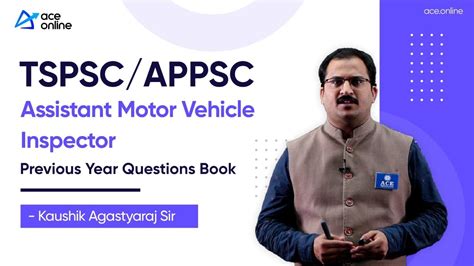 Tspsc Appsc Assistant Motor Vehicle Inspector Previous Year