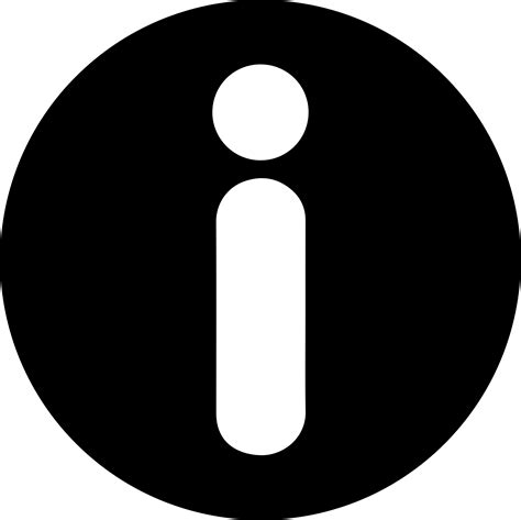 Clipart Information Icon