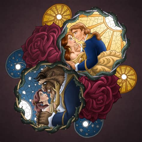 An Incredible Belle And The Beast Mosaic Walt Disney