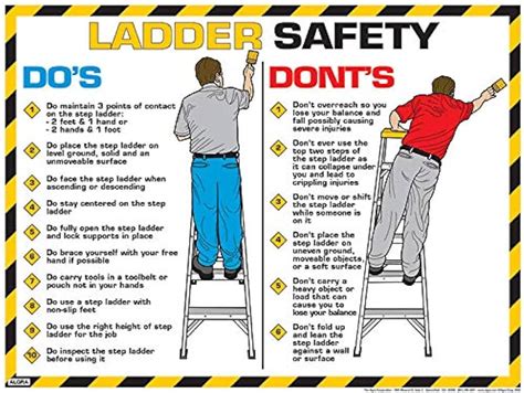 Ladder Safety Safety Posters Safety Construction Safe