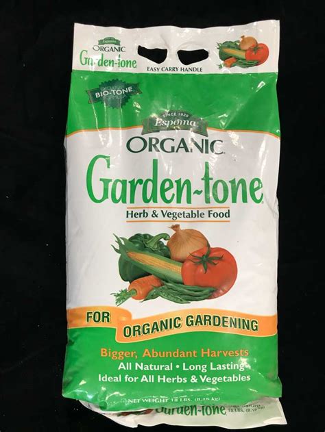 I always add espoma biotone to the planting hole when i plant a. Espoma Organic Garden-Tone 18lb - Chuck Hafner's Farmers ...