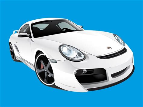 Porsche 911 Vector Design Free Download