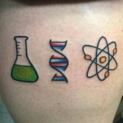 Get Your Nerd On With These Science Tattoos Tattoodo