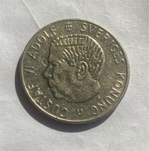 1972 sweden 1 krona
