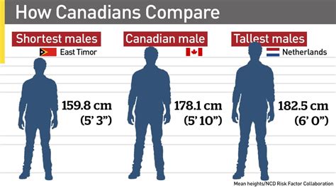 Canadians Still Getting Taller But Not As Fast As Others CBC News