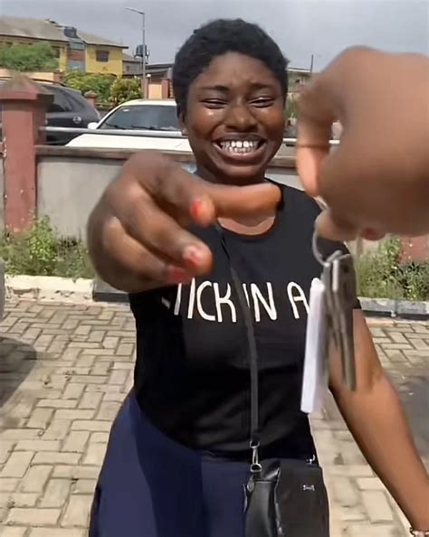 Lady Shares Mothers Reaction After Pranking Her With Car T From A Man