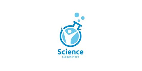 Science And Research Lab Logo Design By Denayunecs Codester