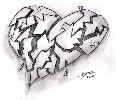 Beautiful Broken Heart Broken Heart Drawings Broken Drawings
