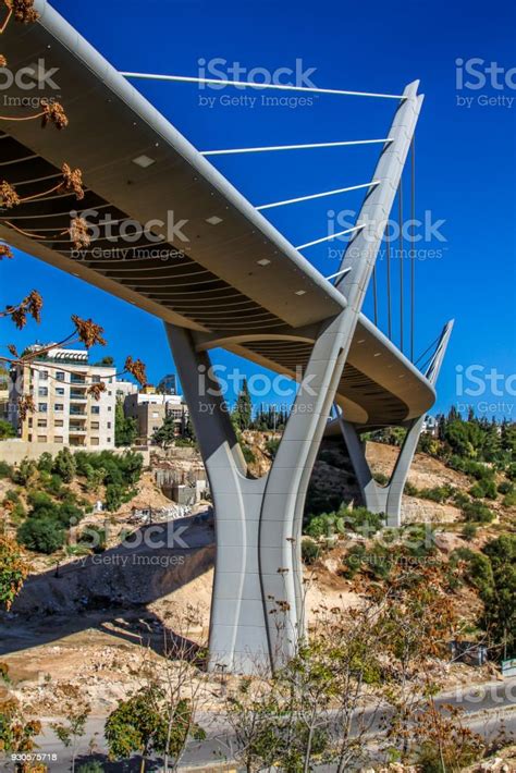 Abdoun Bridge In Jordan Amman Stock Photo Download Image Now Bridge