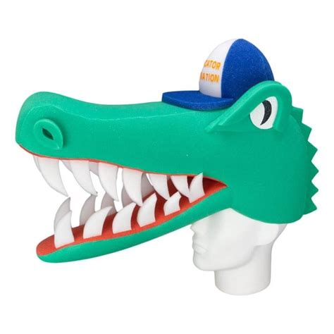 Foam Party Hats Alligator Hat Mascot Hat Crocodile Etsy