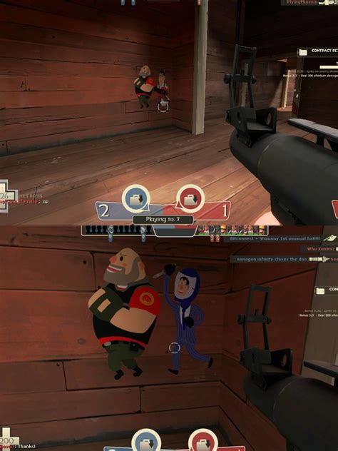 Spray In Tf2 When You Walk Closer The Medic Changes Into A Spy