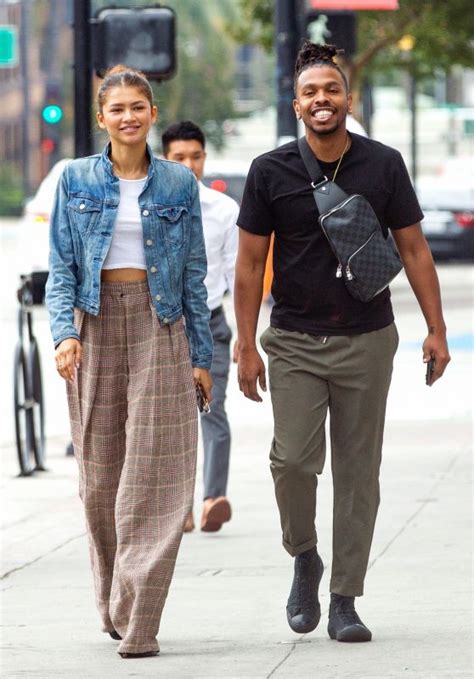 Zendaya's name comes from the name tendai used by shona people, her name means to give thanks. Zendaya With Her Brother Austin at the Granville ...