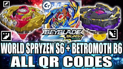 Hyperion Beyblade Qr Codes Surge All Qr Codes Volt Knockout