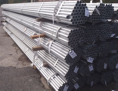 Fence Pipe 40 Wt Galvanized 21ft And 24ft Long Fence Material