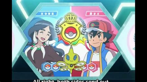 Ash Vs Drasna Full Battle Pokémon Journeys Episode 104 Youtube