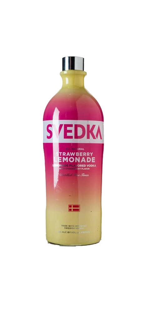 Svedka Strawberry Lemonade Vodka 175l Luekens Wine And Spirits