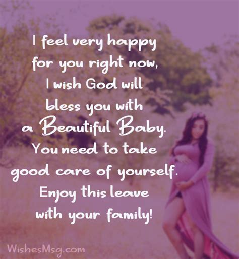 Maybe you would like to learn more about one of these? 60 Maternity Leave Wishes, Messages and Quotes - WishesMsg