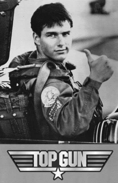 Top Gun Poster Movie Tom Cruise Gray 11 X 17 Inches Concertposterorg